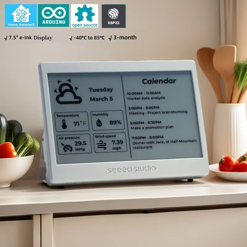 XIAO ESP32 EPaper Panel 7.5' S - Home Automation Arduino recension och pris