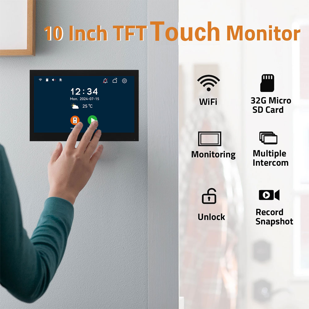 Tuya 1080P 5G Wifi 7/10 Inch 2 - Smart Doorbell Wired recension och pris