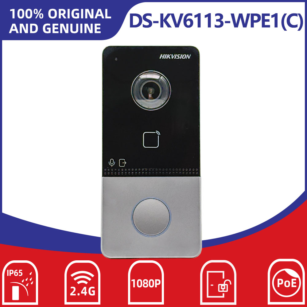 Hikvision DS-KIS603-P IP Video - Smart Doorbell Wired recension och pris