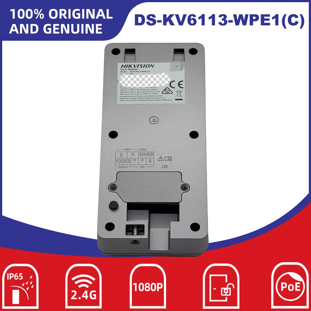 Hikvision DS-KIS603-P IP Video - Smart Doorbell Wired recension och pris