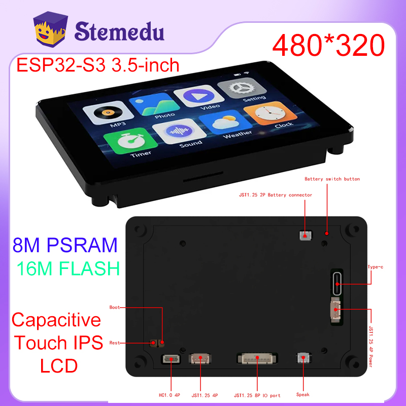 Mini ESP32-S3 3.5inch Capaciti - Home Automation Arduino recension och pris