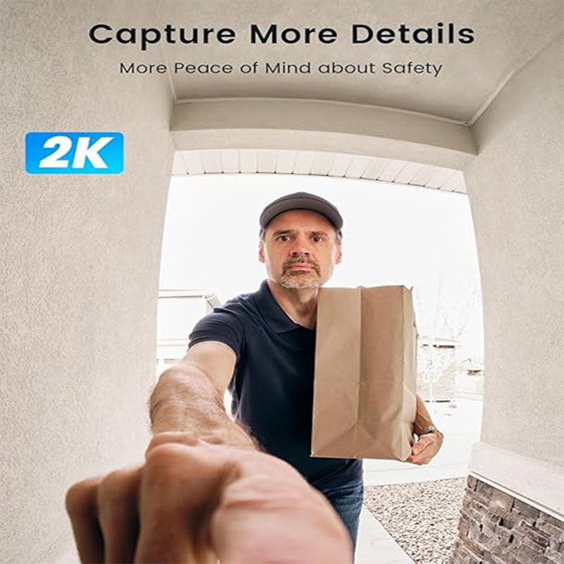 ieGeek 2K Doorbell Camera Wire - Smart Doorbell Wired recension och pris