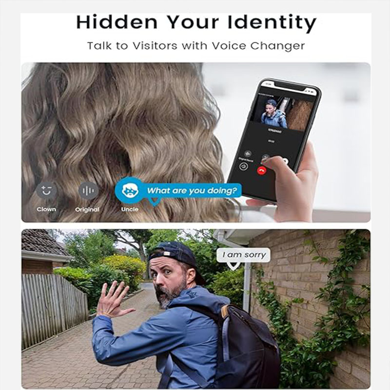 ieGeek 2K Doorbell Camera Wire - Smart Doorbell Wired recension och pris