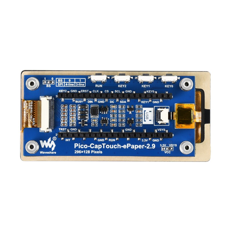 2.9inch Touch e-Paper Module f - Display Epaper 2.9 recension och pris