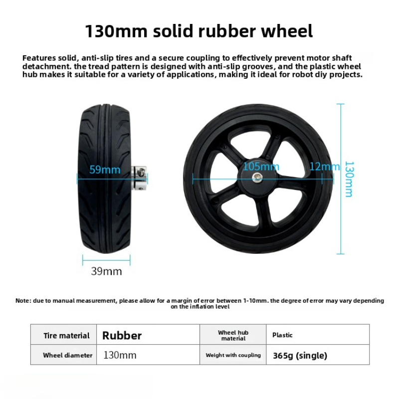 Smart Car Solid Rubber Wheel,  - Diy Automation recension och pris