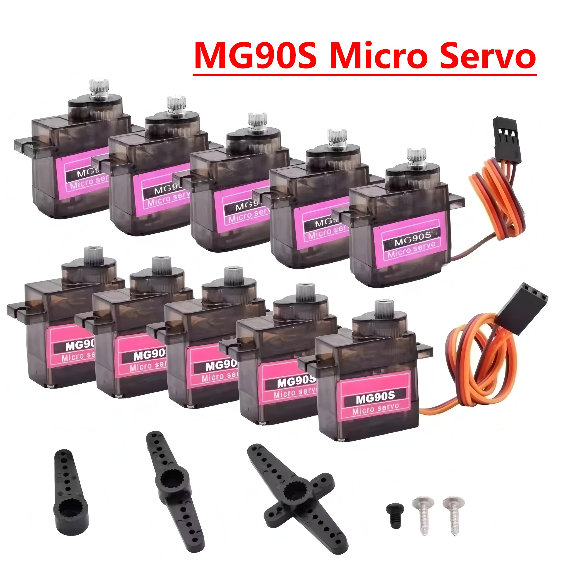 4/5/10/20pcs MG90S Micro Servo - Diy Automation Projects recension och pris