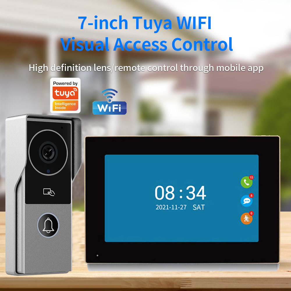 Wifi Video Doorbell System 108 - Smart Doorbell Wired recension och pris