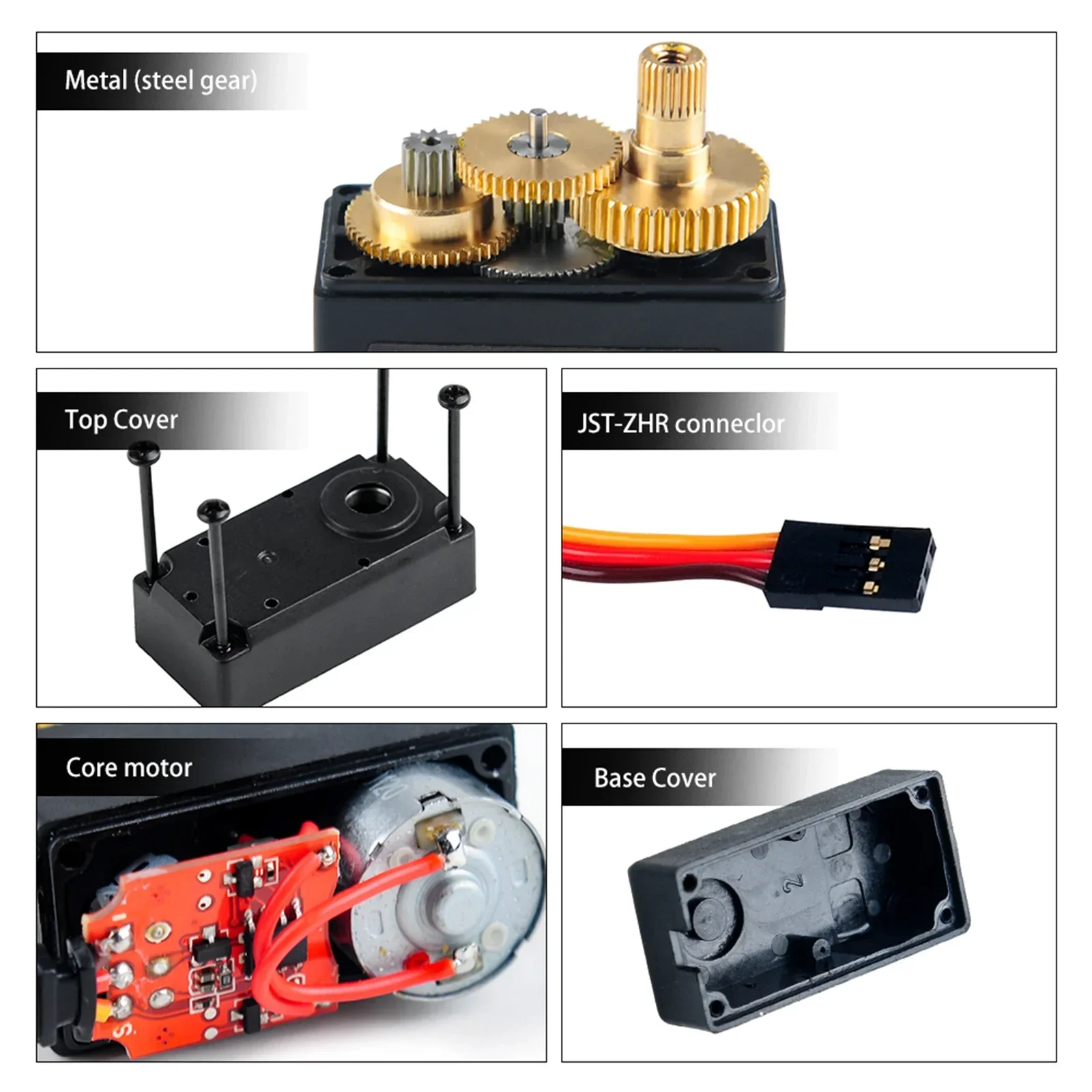 RDS3115MG Digital Servo 17KG L - Diy Automation recension och pris