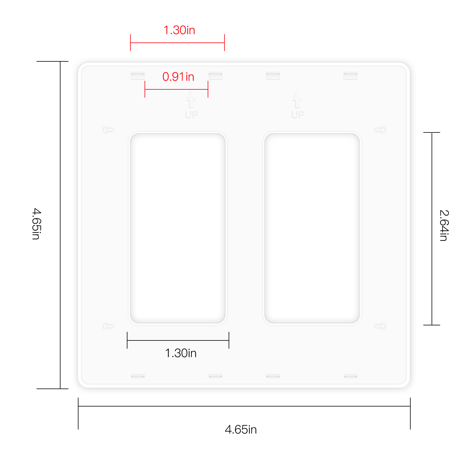 US、EU Type Switch Panel 2/3/4  - Home Automation Industry recension och pris